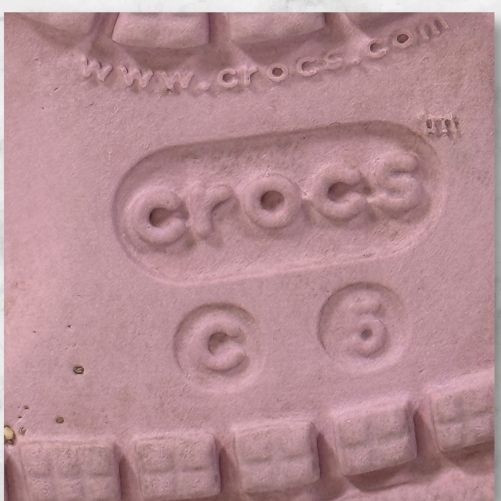 Baby Crocs Classic Glitter size 5 - Picture 5 of 5